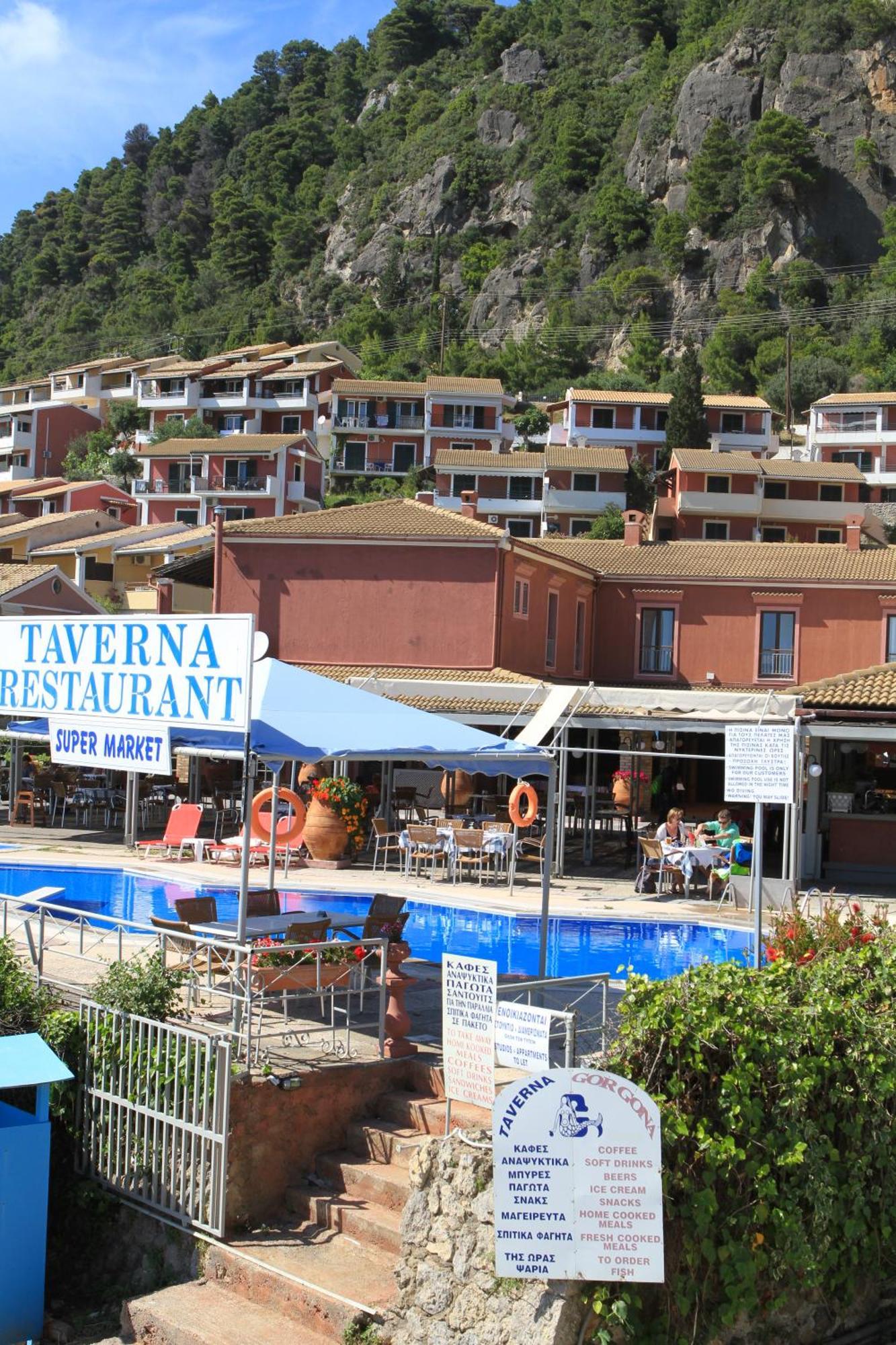 Glyfada Gorgona Apartments Glyfada (Corfu) Exterior foto